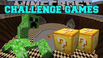 Minecraft: MUTANT CREEPER CHALLENGE GAMES - Modded Mini-game Ft. Z4Y