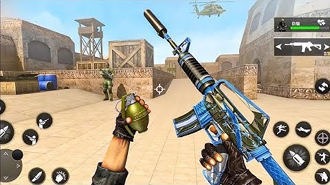 REAL COMMANDO STRIKE LEVEL 8 ANDROID GAMEPLAY ☠️