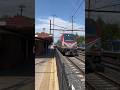 Amtrak S/B Northeast Regional Train 125 w/ The Veterans Unit Coming Through Odenton, MD! #shorts