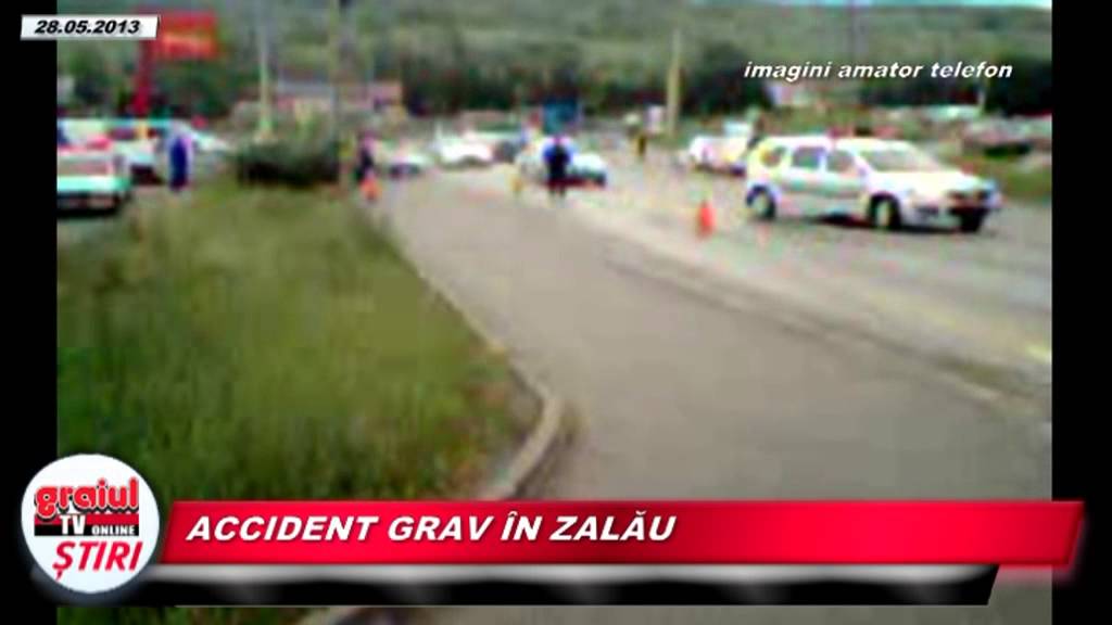 Accident Grav In Zalau Youtube