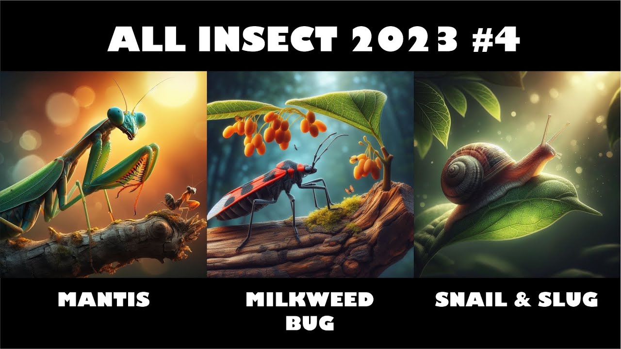 All Insects 2023 #4 - YouTube
