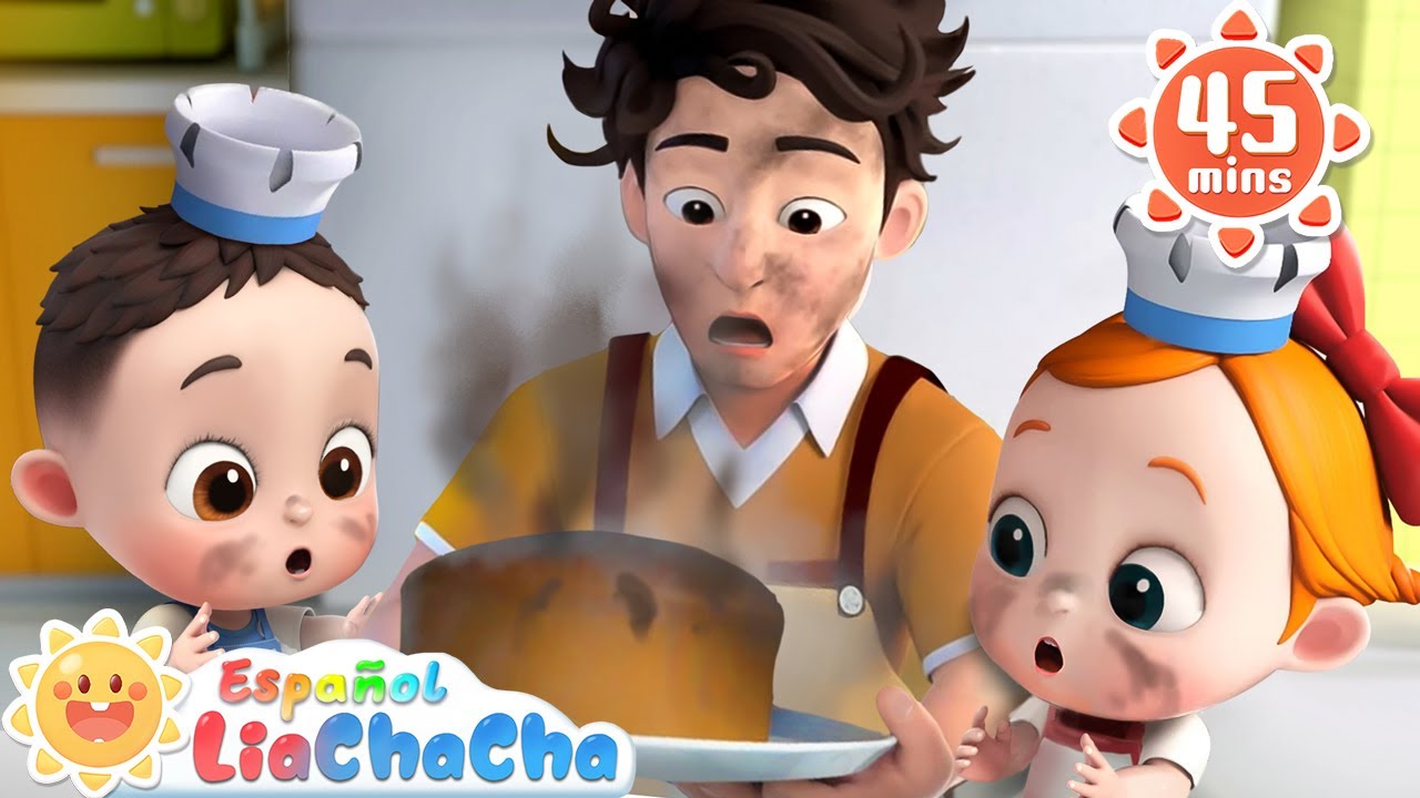 Palmaditas, Pastelero | Pat a Cake | LiaChaCha en Español - Canciones Infantiles
