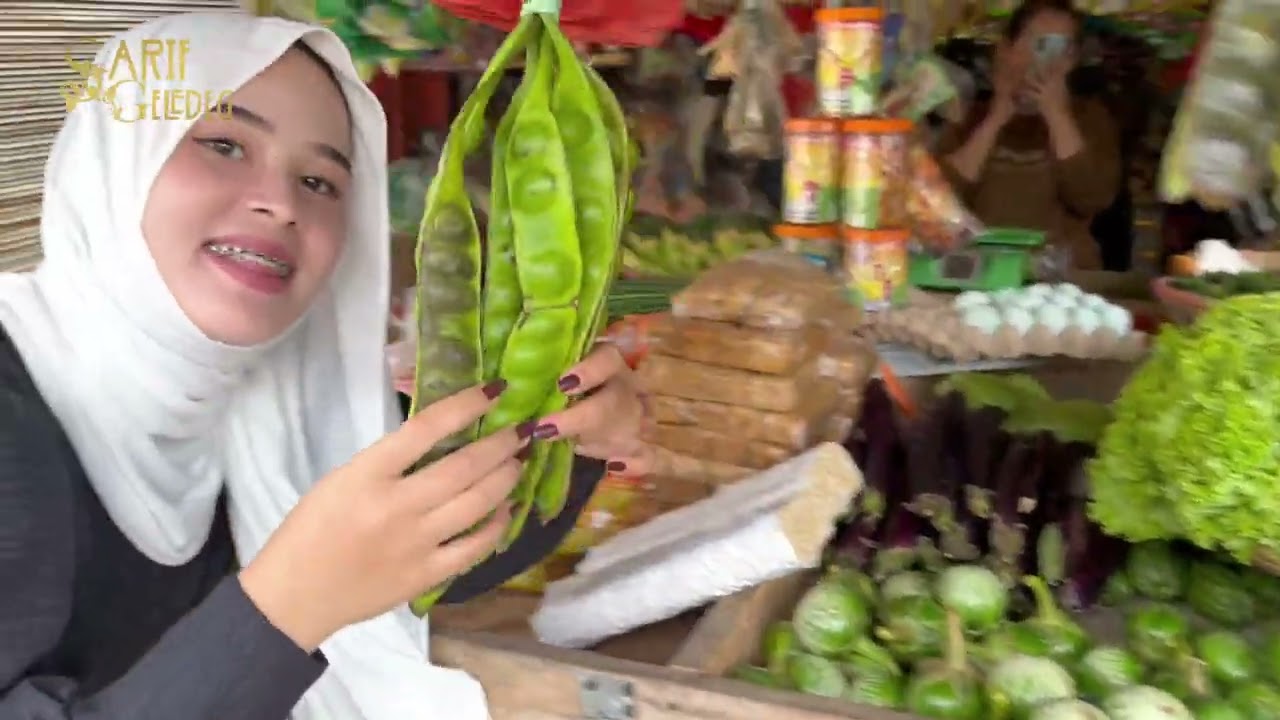 CANTIK DAN MANDIRI SERBA BISA!! NGANTER NENG LENI SICANTIK MUNGIL PENGEN MASAK TIDAK ADA SAYURAN