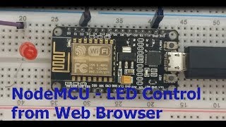 NODEMCU - Arduino Core 2.LED ON/OFF from WebBrowser