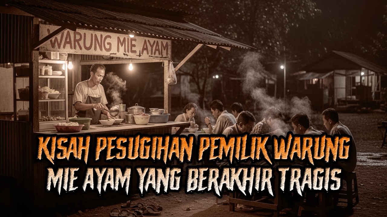 KISAH PESUGIHAN PEMILIK WARUNG MIE AYAM YANG BERAKHIR TRAGIS