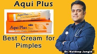 Best Cream for Pimples and Fairness | Aqui Plus | Best Homeopathy Cream for pimples .