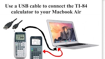 How to Connect the TI-84 to a Macbook Air & Use the TI Connect CE Software