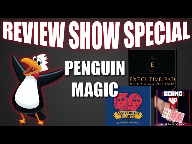 カレン　ホイプティング　ペンギン　going up Penguin Magic - Going Up, Anniversary Hearts & Executive Pad