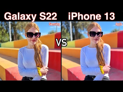 삼성 갤럭시 S22 VS 아이폰 13 카메라 비교 