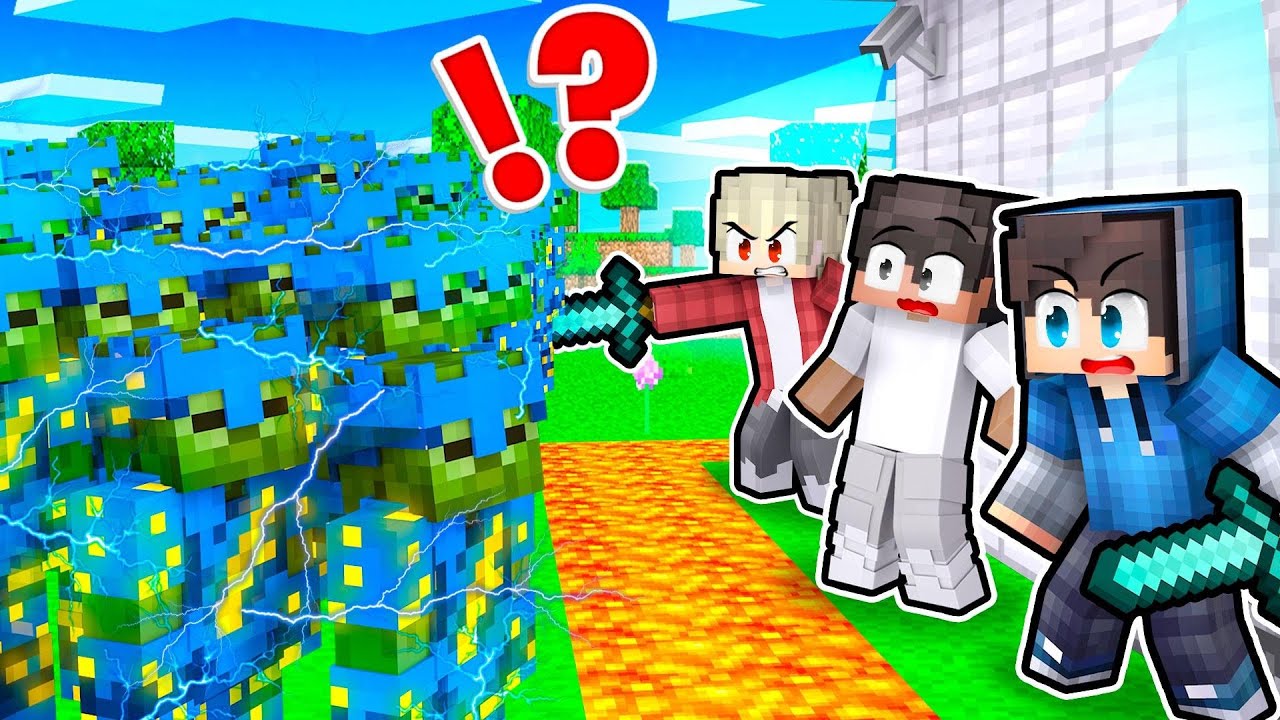 1000 ZOMBÍKŮ vs ZABEZPEČENÝ Dům v Minecraftu!