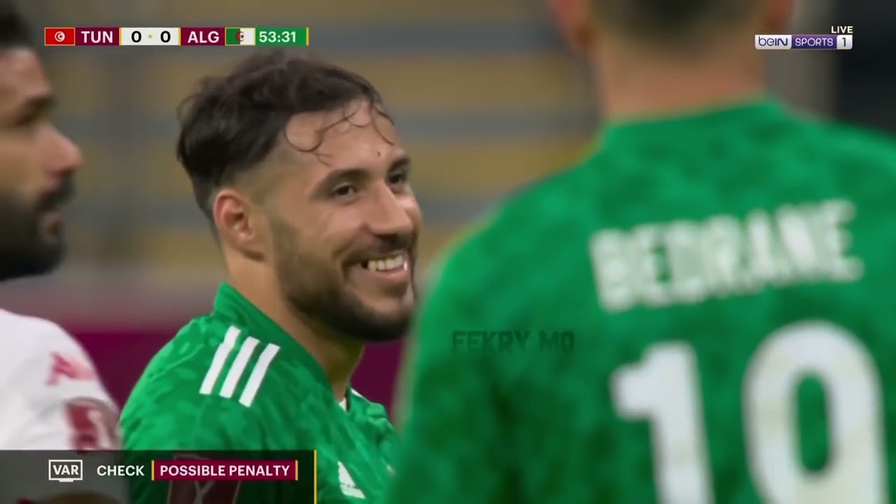 Résumé du match Algérie la Tunisie Final  coupe d'arabe 2021