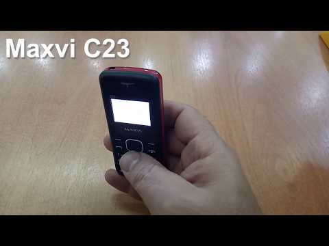 Maxvi C23 Incoming Call And Ringtones. Входящий звонок и Встроенные Мелодии Звонка и Сообщений.