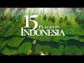 15 most beautiful places to visit in indonesia 4k   ubud  nusa penida  raja ampat
