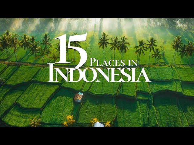 15 Most Beautiful Places to Visit in Indonesia 4K 🇮🇩 | Ubud | Nusa Penida | Raja Ampat class=