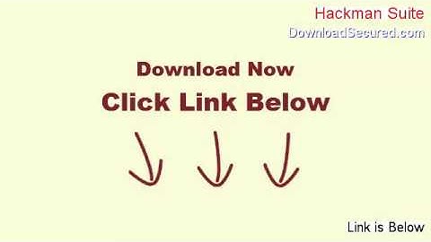 Hackman Suite Free Download - hackman suite 9.20