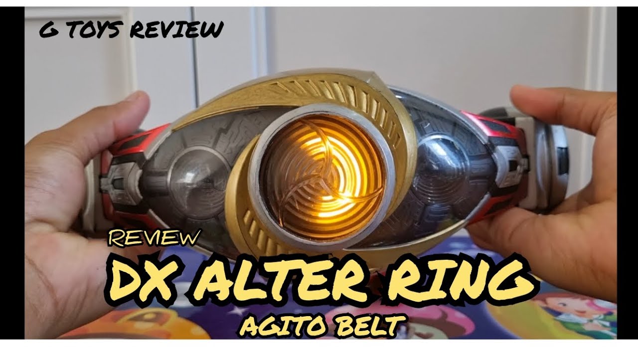 รีวิว Dx Altering (Agito Belt) | เข็มขัดอากิโตะ #เล่นก่อนส่ง Ep.40 ...