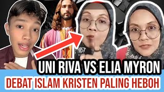 Download Lagu Berani Bangat Uni Riva Lawan Elia Myron, Ahirnya Merinding Sosok Tuhan Yesus MP3
