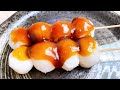 Cómo hacer DANGO y receta de salsa dulce de soya