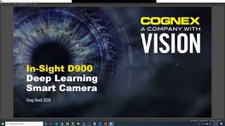 ACS Cognex In-Sight ViDi D900 Product Launch Webinar