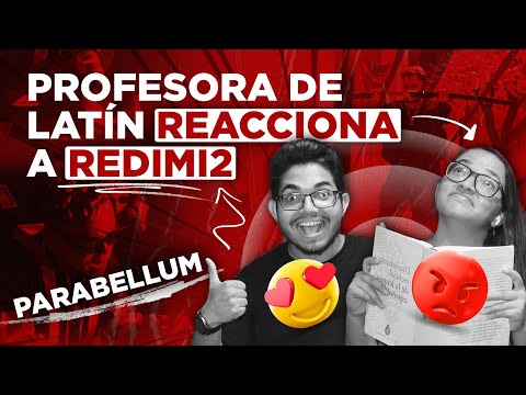 Redimi2 - PARABELLUM | 🤯 ÉPICO: Profe de LATÍN reacciona | Video REACCIÓN 😎