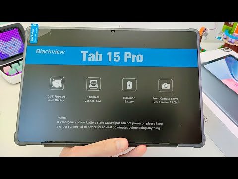 НОВИНКА ПЛАНШЕТ за 12 400 ₽🔥 Blackview Tab 15 PRO - 10.1" FHD+, 8/256 Гб, 2 Sim 4G