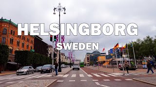 Helsingborg, Sweden - Driving Tour 4K