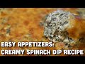 Easy appetizers: Creamy Spinach Dip Recipe| how to make Creamy Spinach Dip Recipe