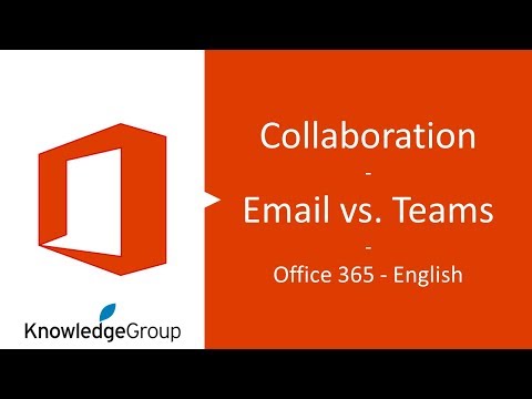 Collaboration - Email vs. Teams - Office 365 - English