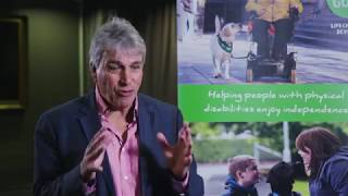 Presenter John Inverdale talks about the power of dogs to change our lives | Dogs for Good