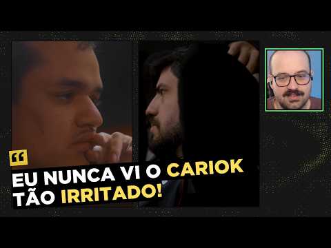 CarioK ficou IRRITADO e Robo vs. Xero! - React Vlog da paiN