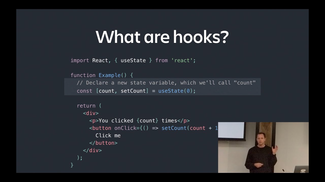 Deep sea fishing with React Hooks by Alex Reardon | React Sydney