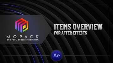 MoPack Items Overview for After Effects