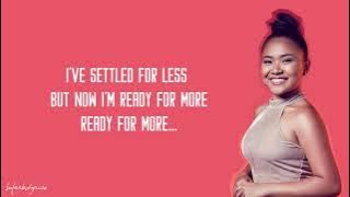 Alisah Bonaobra - This Is My Now (Lyrics)(X-Factor 2017)