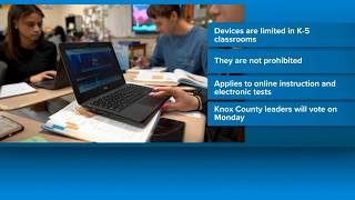 Details Knox County Schools to vote on new screen rules for children News