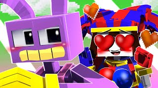 ¿Jax se Transformó en un Lindo Conejito?! ¿Está Pomni en Pánico? CIRCUS de Animación en Minecraft