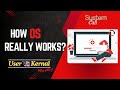 HOW OS REALLY WORKS😲| System calls in OS | User Mode vs Kernal Mode