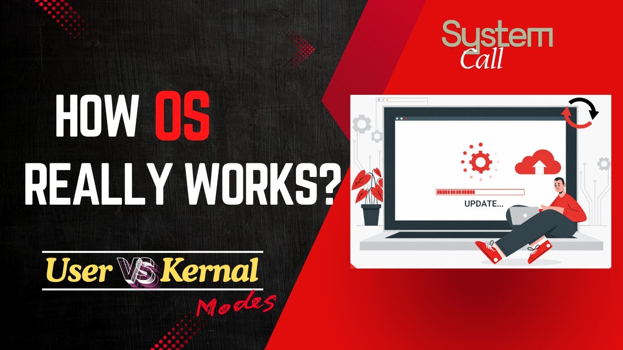 HOW OS REALLY WORKS😲| System calls in OS | User Mode vs Kernal Mode