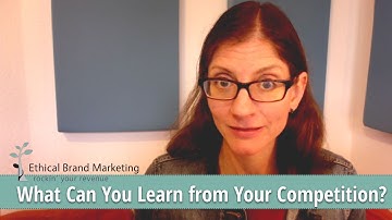 What you can Learn from your Competition