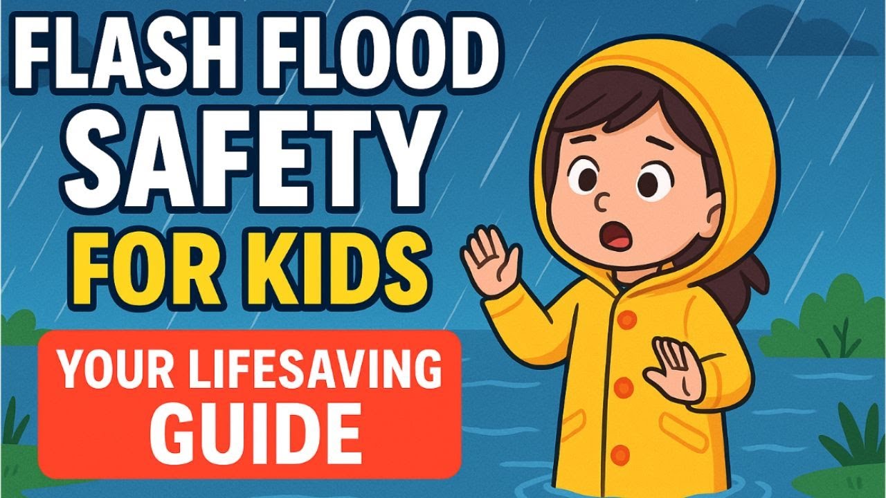 Flash Flood Safety for Kids  - Your Lifesaving Guide