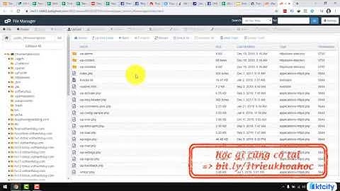 Bài 6 Upload mã nguồn WordPress lên hosting