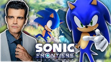 Sonic Frontiers Cutscenes: Jason Griffith Voice! (A.I.) Full Movie