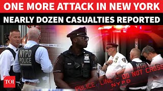 Big Attack In New York; Nearly A Dozen Killed, Injured In Brooklyn | NYPD Officers At Scene
