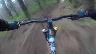 downhill loica pitrufquen chile entrenamiento