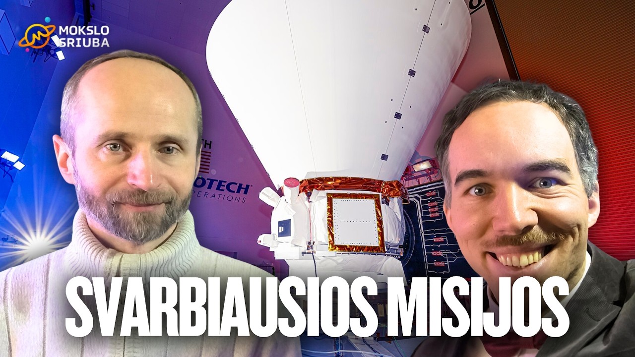 TOP 5 svarbiausios kosminės misijos 2025 m. Pasakoja dr. Vidas Dobrovolskas