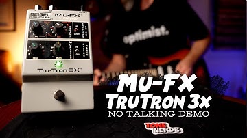 MuFX Tru-Tron 3X | The Modern Mu-Tron III Reborn — No Talk Demo (Mike Beigel’s Epic Envelope Filter)