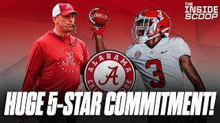 Alabama Football Lands SURPRISE Commitment from 5-Star Caleb Cunningham!!