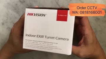 Unboxing DS-2CE76H0T-ITPFS CCTV Hikvision 5MP