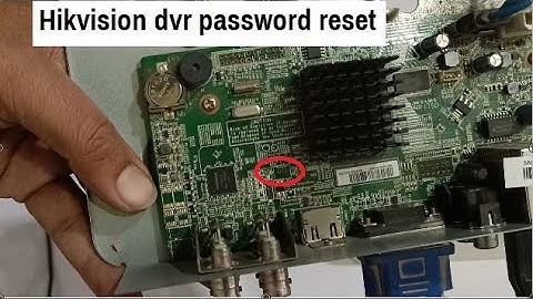 How to Reset Hikvision DVR Password 2023| Hikvision DVR Password Reset 2023 DS-7104HGHI-F1 [2023]