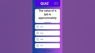 The value of π (pi) is approximately _____. #QuizChallenge #OneQuestionQuiz #dailyquiz