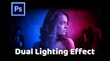 How to Create a Dual Lighting Effect in Adobe Photoshop | Photoshop Tutorials 2020